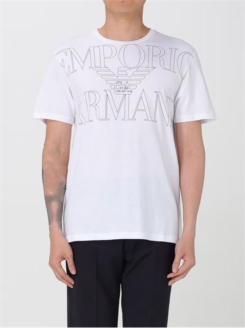 T-shirt con maxi logo Emporio Armani EMPORIO ARMANI | EM000574AF12326/U0002